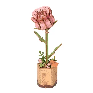 Puzzle 3d Rosa Rosa
