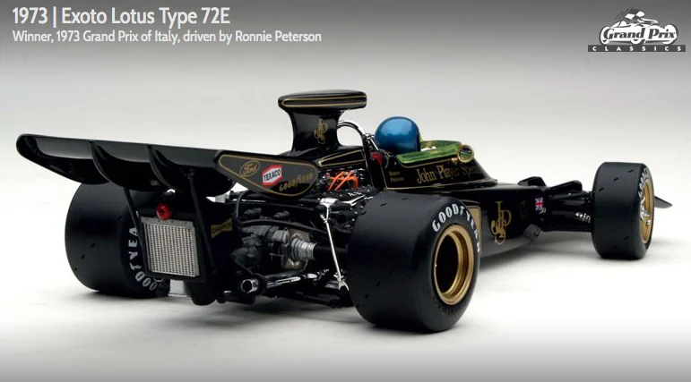 Exoto scala 1:18 articolo GPC97031 Grand Prix Classics Collection Lotus Type 72E - Ronnie Peterson - immagine 3