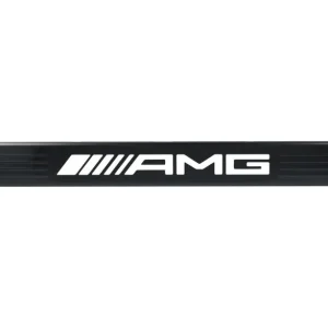 Soglia di accesso illuminata AMG nero/bianco, set da 2