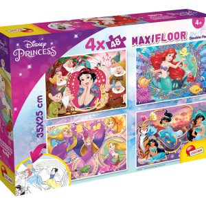 Disney Puzzle Df Maxifloor 4 X 48 Princess