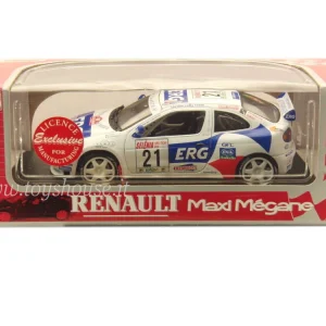 Anson scala 1:18 articolo 30379 Renault Maxi Megane n.21 Team Treviso Rally Sanremo 1997