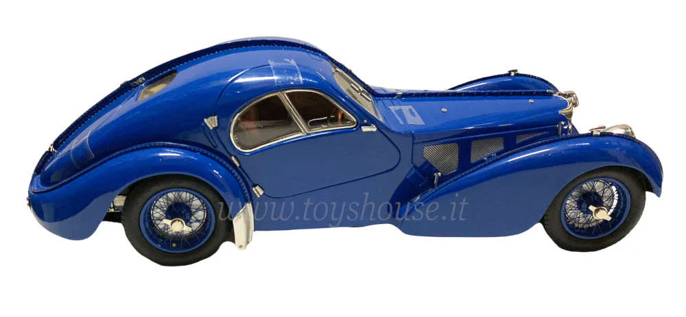 CMC scala 1:18 articolo M083 Bugatti Type 57SC Atlantic Chassis Nr. 57.591 Coupè R.B. Pope 1938 - immagine 2