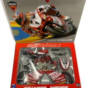 New Ray scala 1:12 articolo 42345 Ducati 999 F05 Toseland 2005 Model Kit
