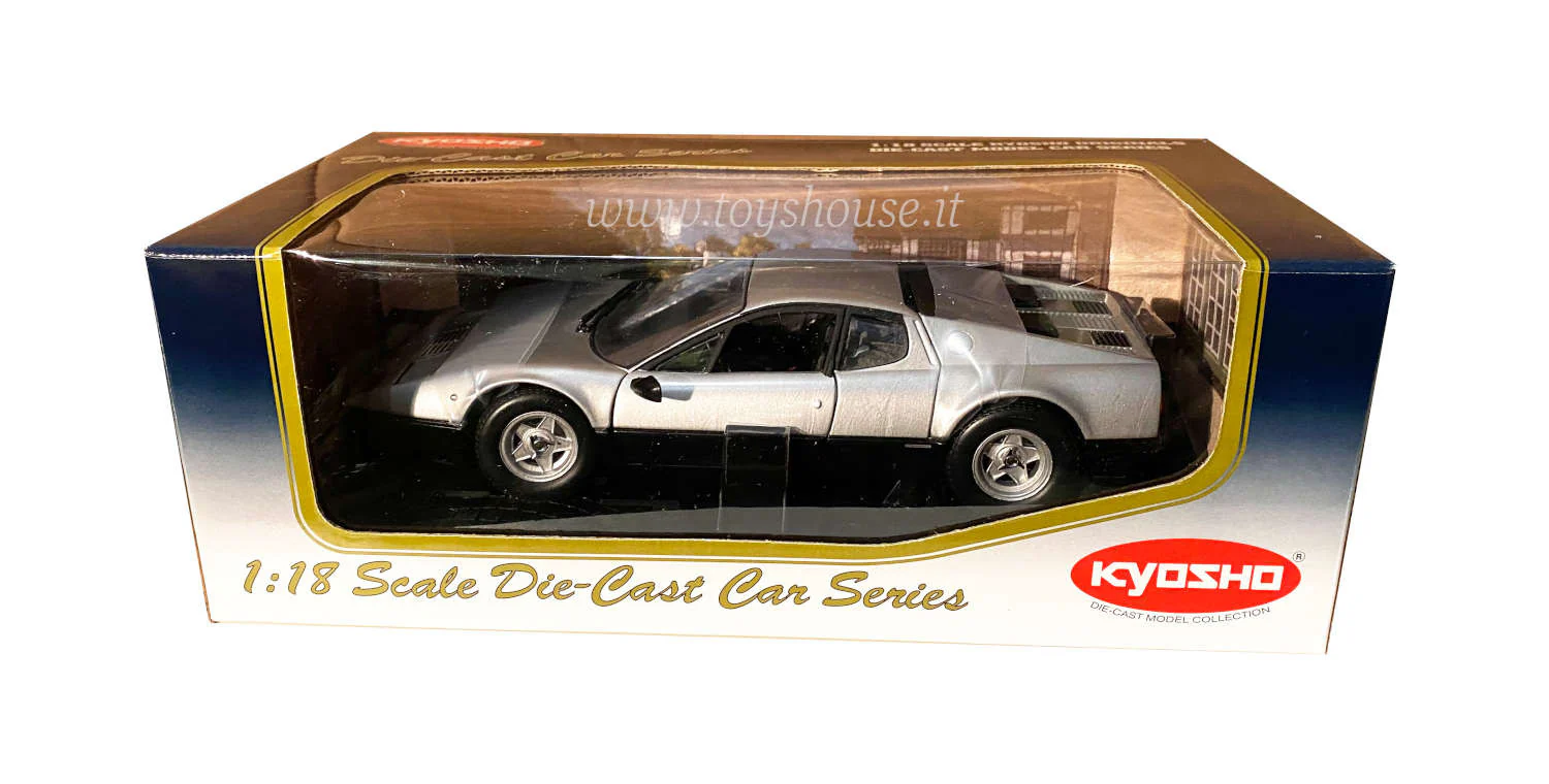 Kyosho modello in scala 1:18 articolo 08171S Ferrari 512BB 1976 - immagine 2