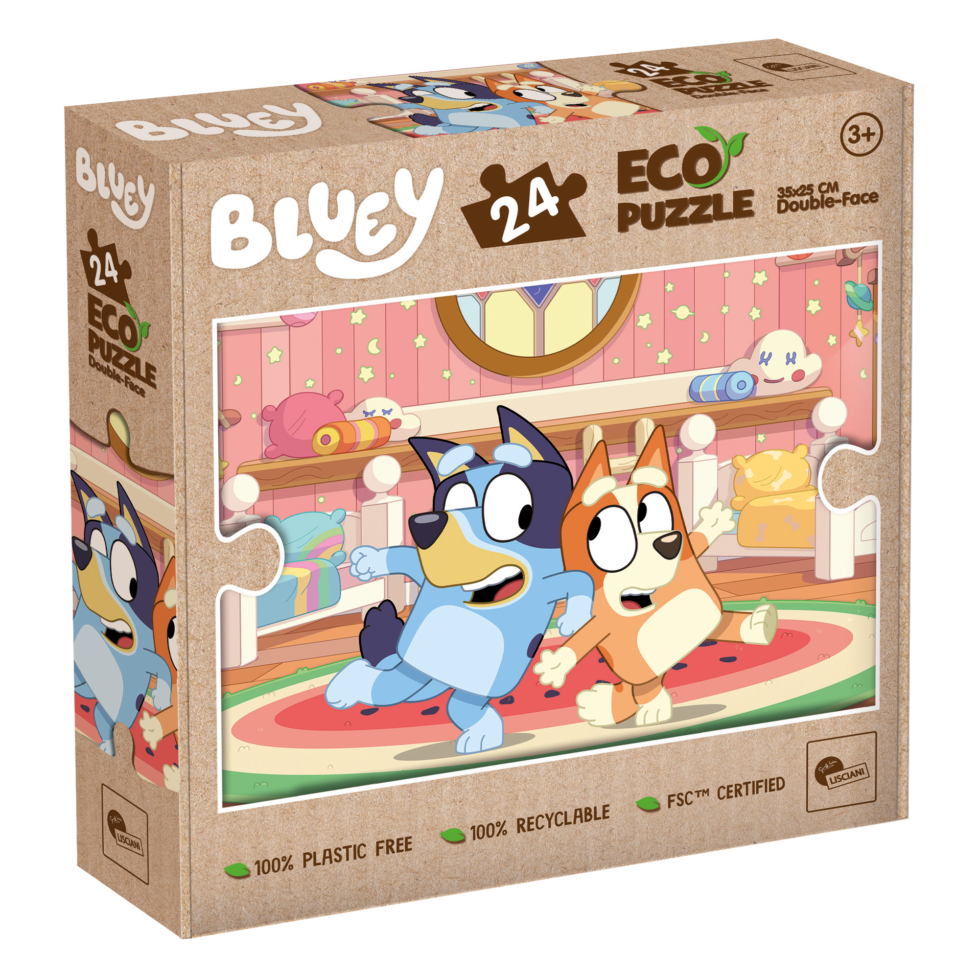 Bluey Eco-Puzzle Mini Df 24