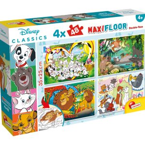 Disney Puzzle Df Maxifloor 4 X 48 Classic Misto
