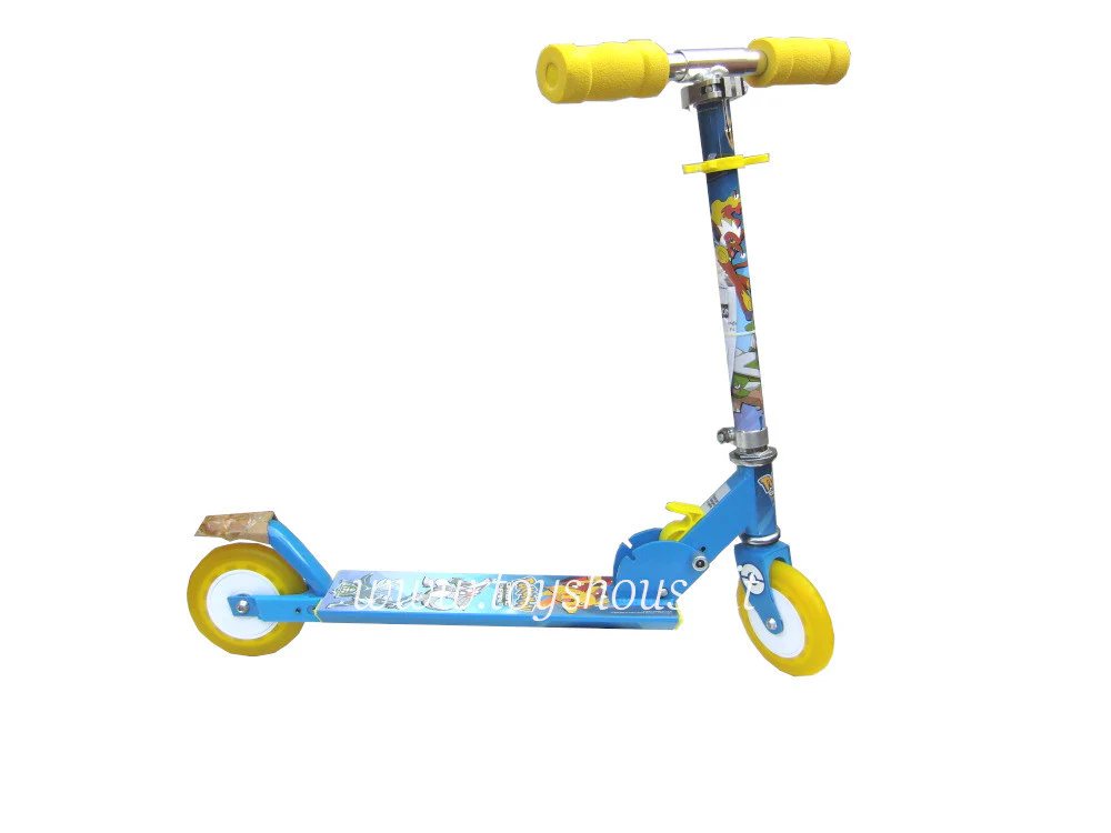 Pokemon Diamond & Pearl Monopattino Blu in metallo peso massimo 50kg - immagine 2