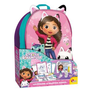 Gabby’s Dollhouse Zainetto Coloring And Drawing School