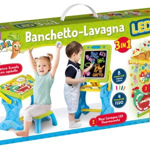 Carotina Banchetto-Lavagna Led 3 In 1