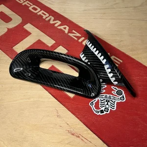 Cover carbonio passacintura sedili Abarth 500