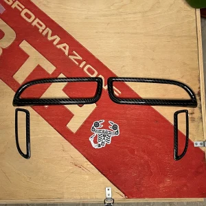 cover carbonio paraurti posteriore Abarth 595 restyling