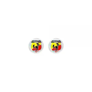 Adesivi 3D logo Abarth