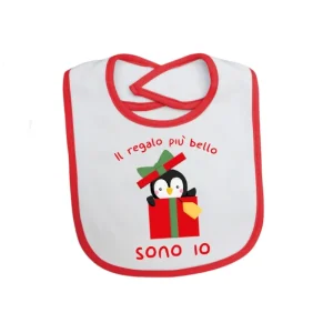 Bavaglino Natalizio - Il regalo più bello sono io