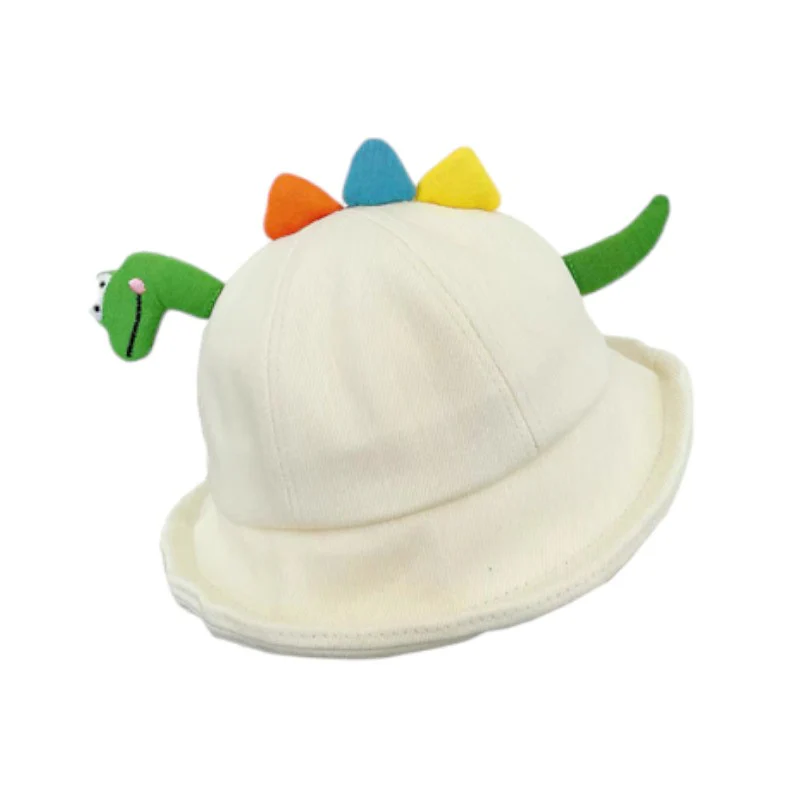 Cappello per Bambini - Dinosauro - Panna - immagine 2