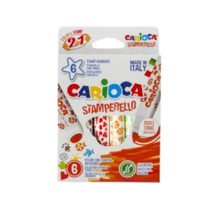 Carioca - Stamperello 2 in 1 - 6 Pezzi