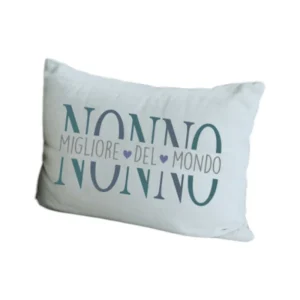 Cuscino Festa dei Nonni - Nonno - Azzurro