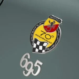 Badge abarth 695 70º