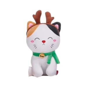 Peluche Kawaii Natalizio - Gattino - 25cm
