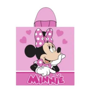 Poncho Disney - Minnie Cuori
