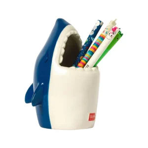 Portapenne in Ceramica - Squalo - Legami