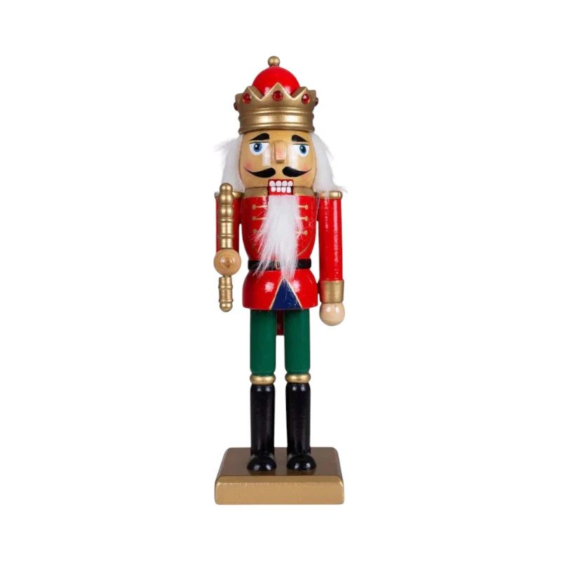 Schiaccianoci Rosso - Decorazione Natalizia - 25cm