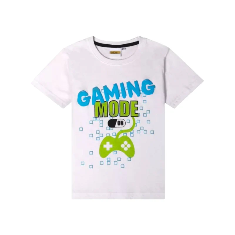 T-Shirt - Gamer - Bianca