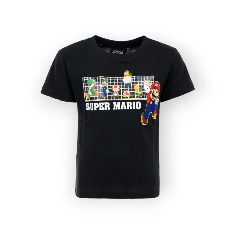 T-shirt - Super Mario - Nera